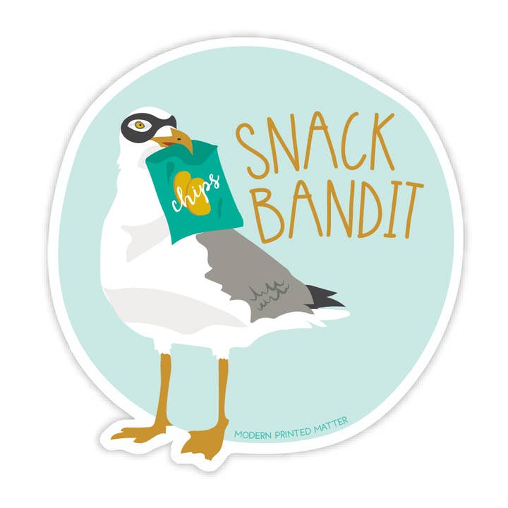 Modern Printed Matter - Wholesale Sticker - Snack Bandit Sticker