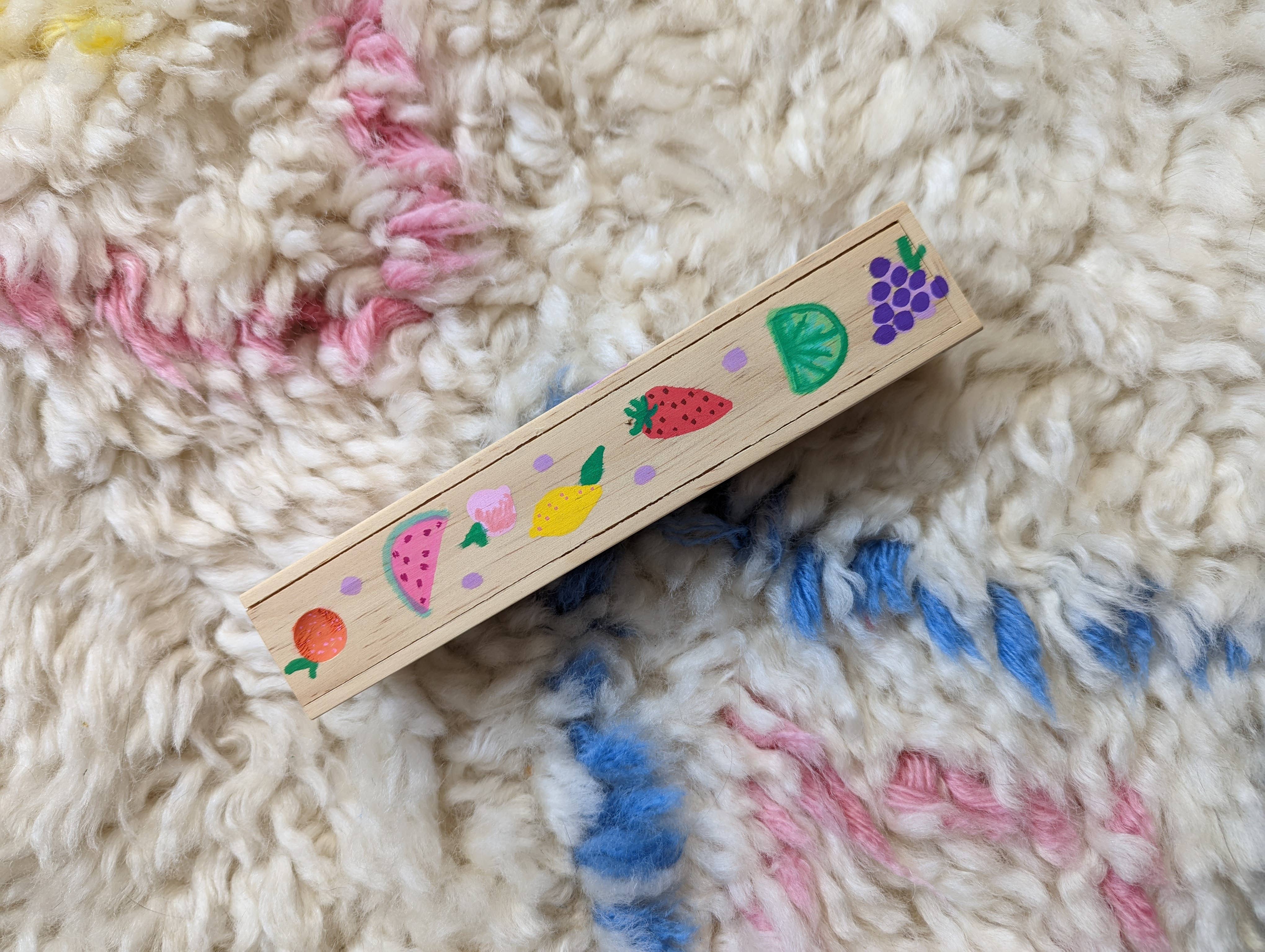 Foreignspell - Wholesale Decorative Box - Fruits | Hand-Painted, One-of-a-Kind Wooden Box