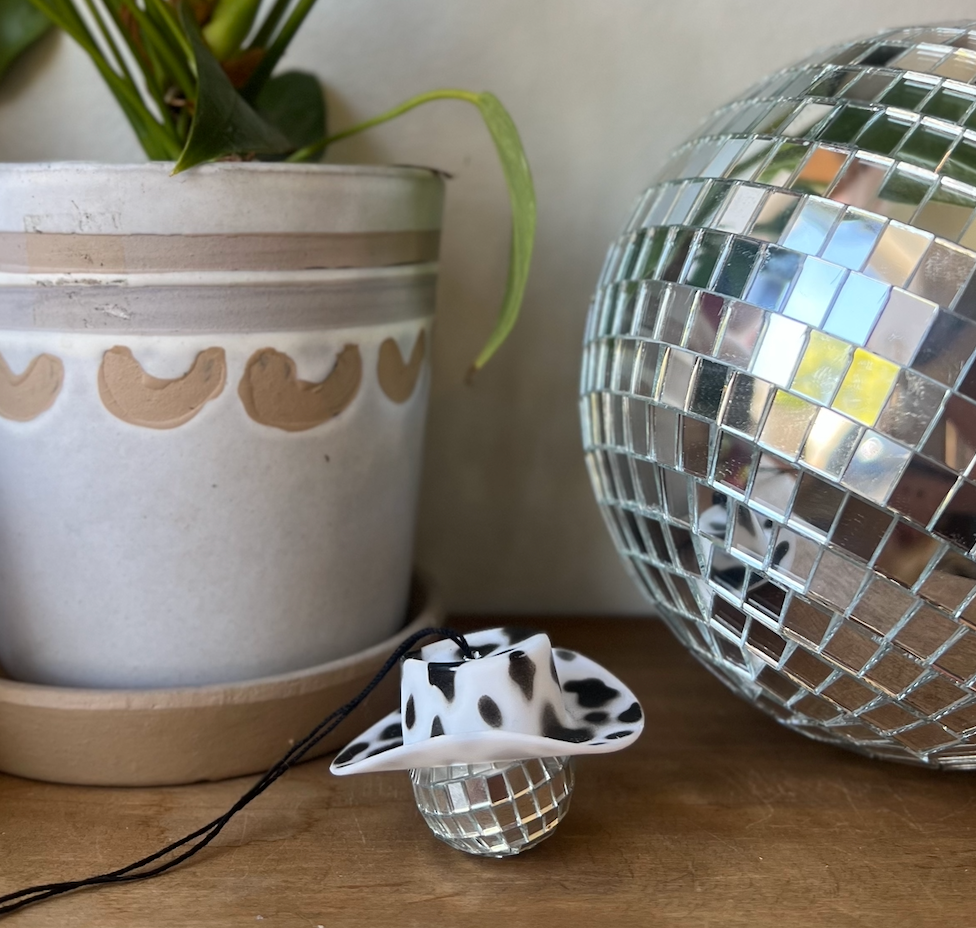 Dapper House Menagerie - Wholesale Decorative Tabletop Object - Disco Cowgirl1