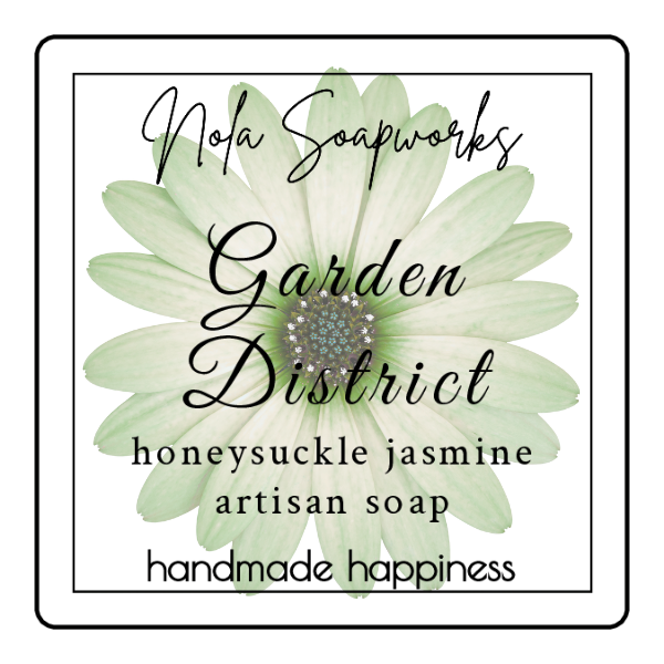 NOLA Soap Works - Wholesale Bar Soap - Garden District Artisan Soap - Honeysuckle & Jasmine0