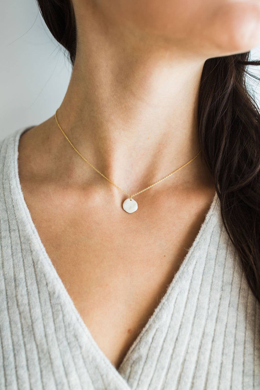 Jenna Vanden Brink Ceramics – Großhandel Kette mit Anhänger/Charm – Halskette mit Sonne und Mond (Mini)5