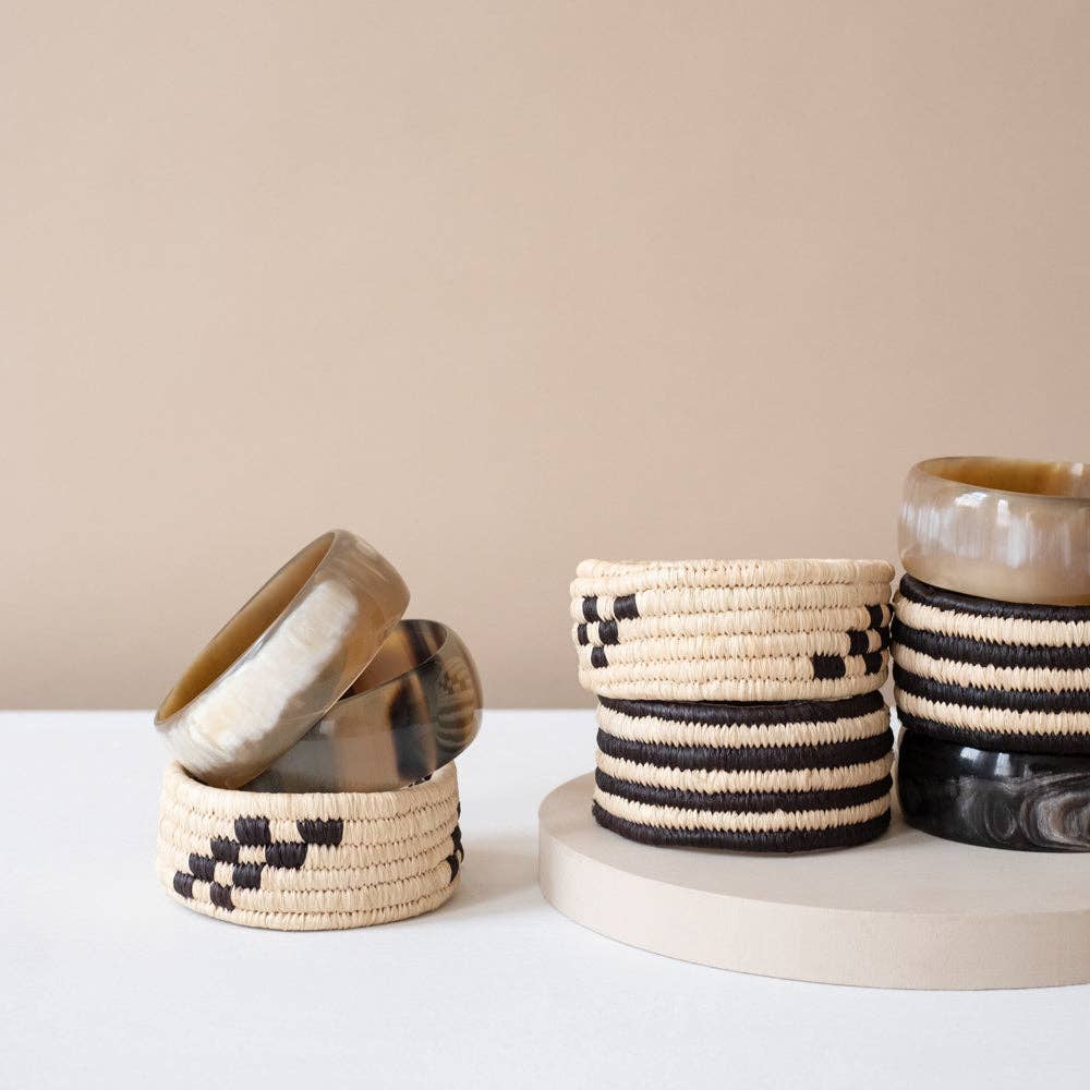 MAADILI COLLECTIVE - Wholesale Bangle Bracelet - Horn Bangle - Wide8