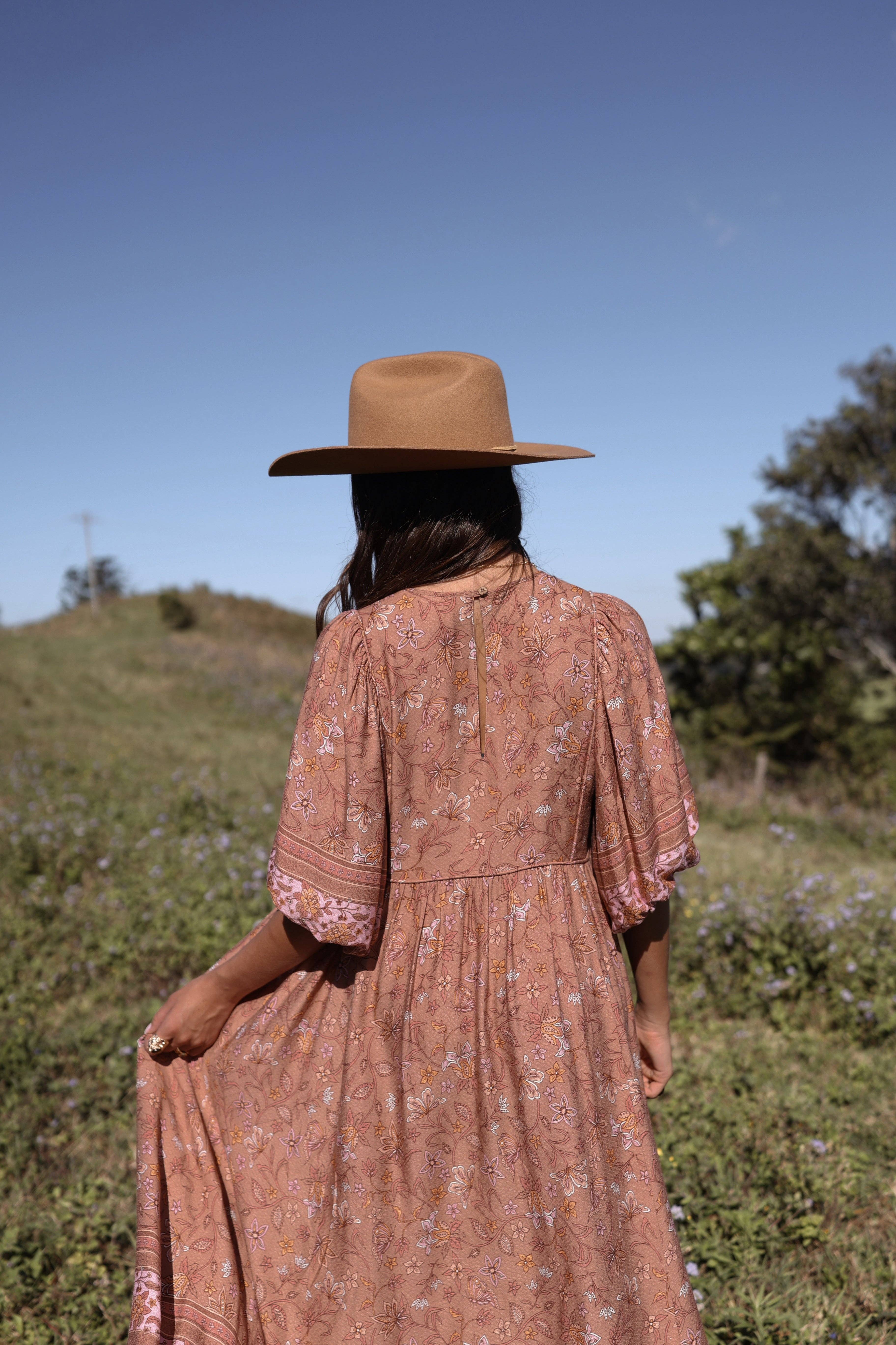 Coven and Co - Venta al por mayor Vestido - Mujer - Vestido Midi Woodland3