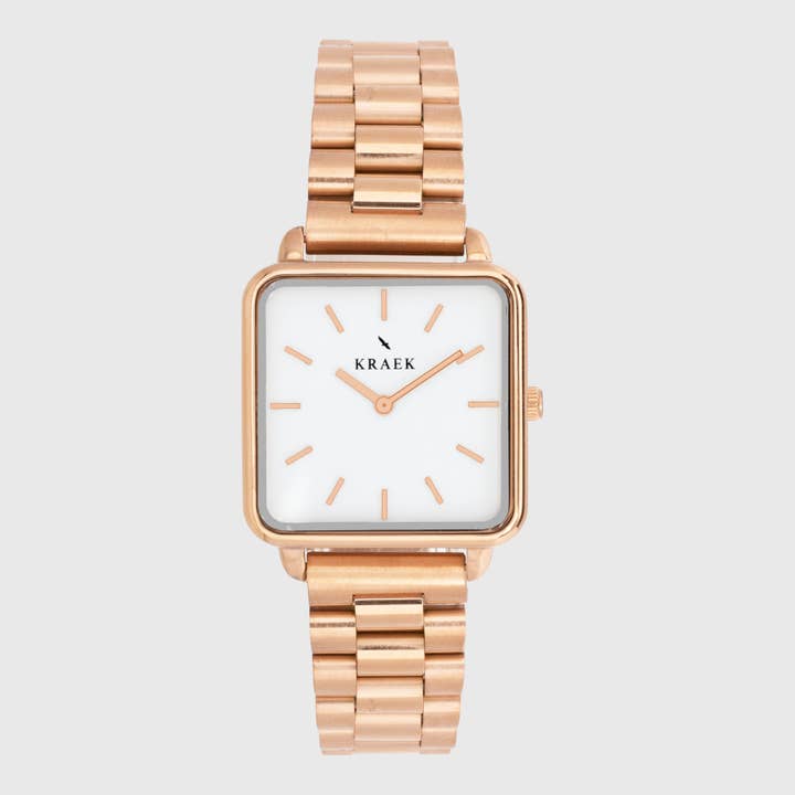 Viënne | Or Rose | Acier | 28 mm pour la vente par KRAEK Watches
