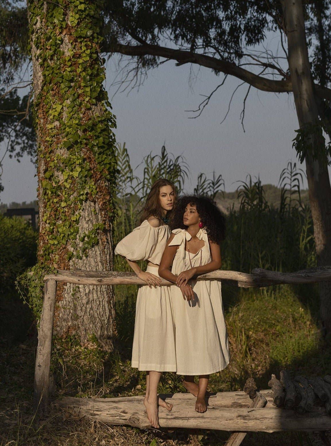 Bijondo – Engroshandel Kjole - Dame – Vimla lang bomuldskjole7