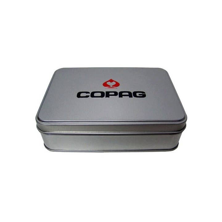 Cardshouse – Großhandel Spielkarten – Copag Centennial Zwei Decks in Blechdose2