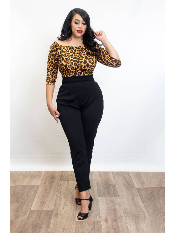 Heart of Haute - Wholesale Pants - Women's - MTO Cigarette Pant - Black1