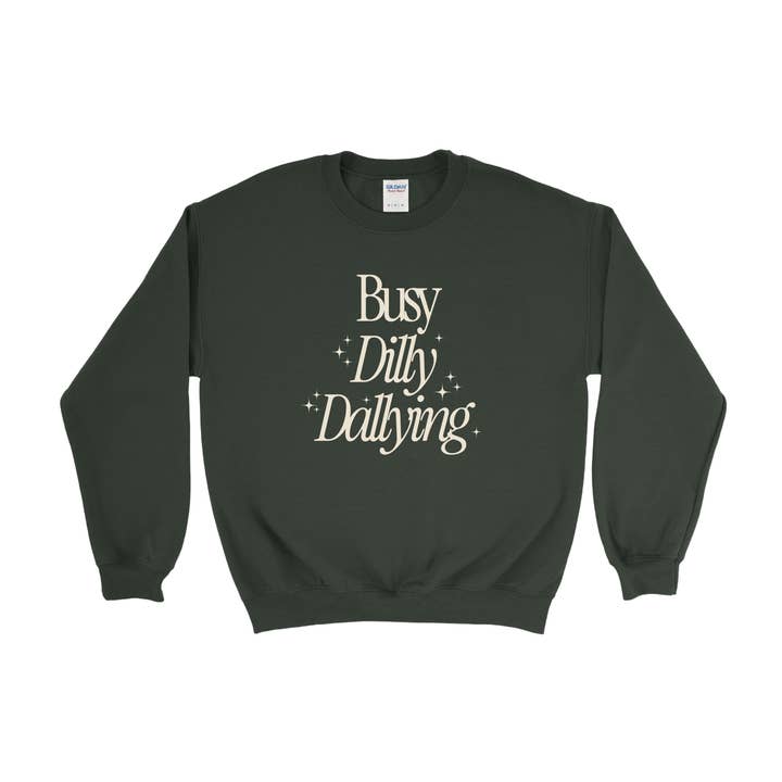 Lucy + Company - Wholesale Graphic Sweatshirt - Women's - Busy Dilly Dallying Graphic Sweatshirt2