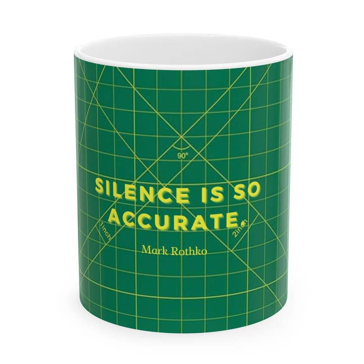 MARA Style - Wholesale Coffee Mug - Artist Quote Mug, MARK ROTHKO0