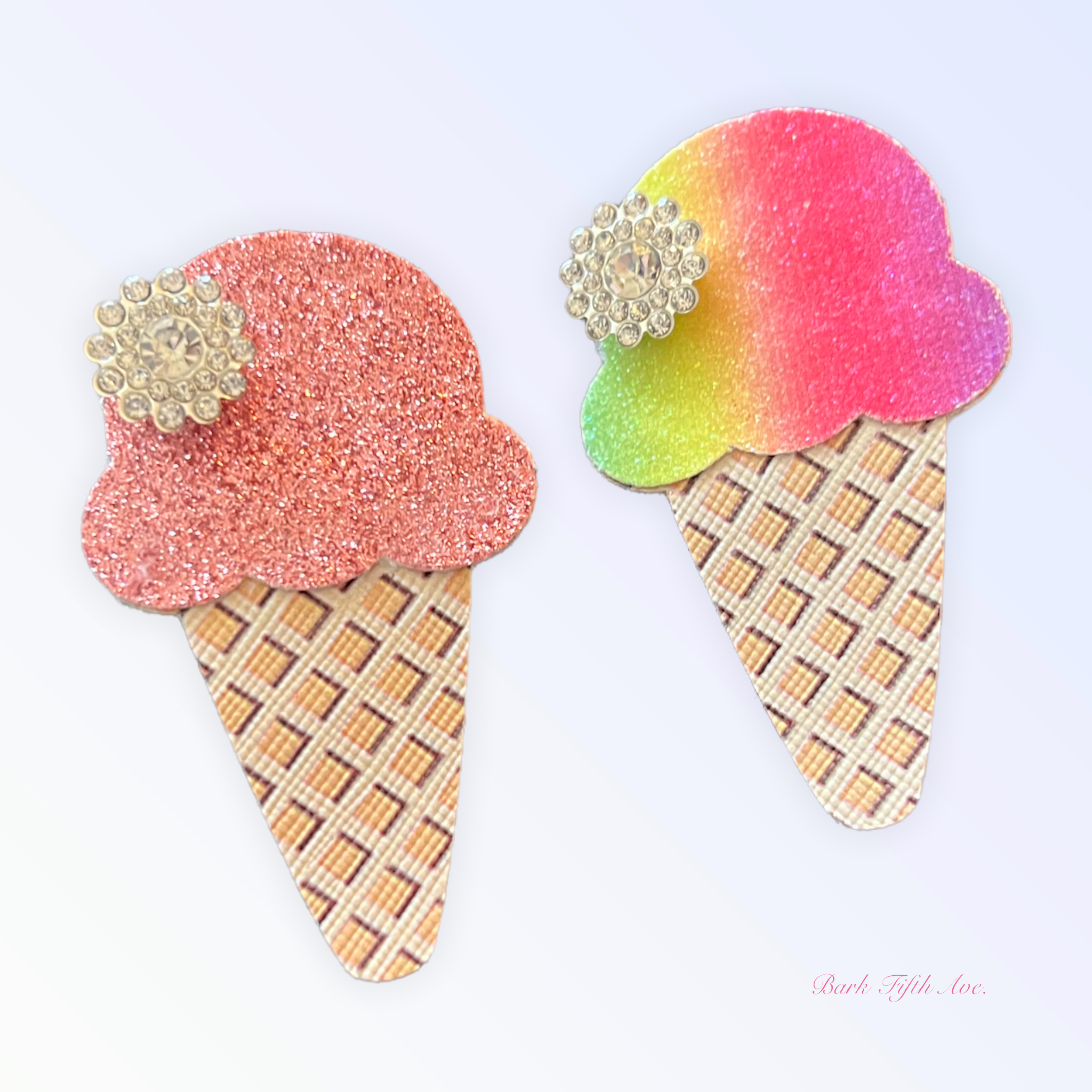 Bark Fifth Avenue – wholesale Hair clip – Women’s – Yummy Ice Cream Waffle Cone Hair Clip1