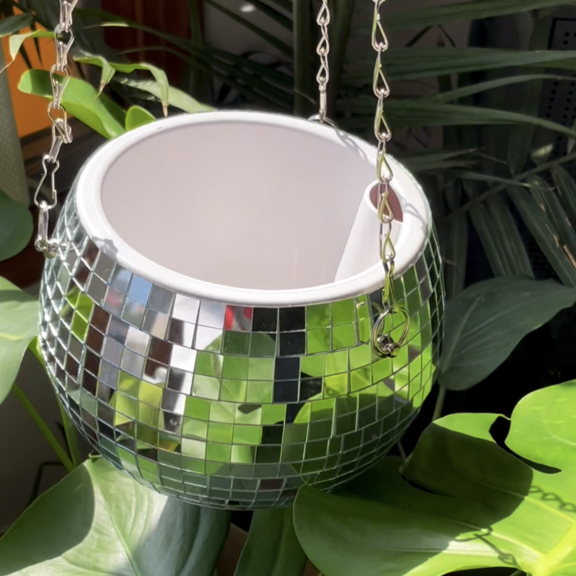 Nomatiq - Wholesale Plant Pot - Disco Ball Planter2
