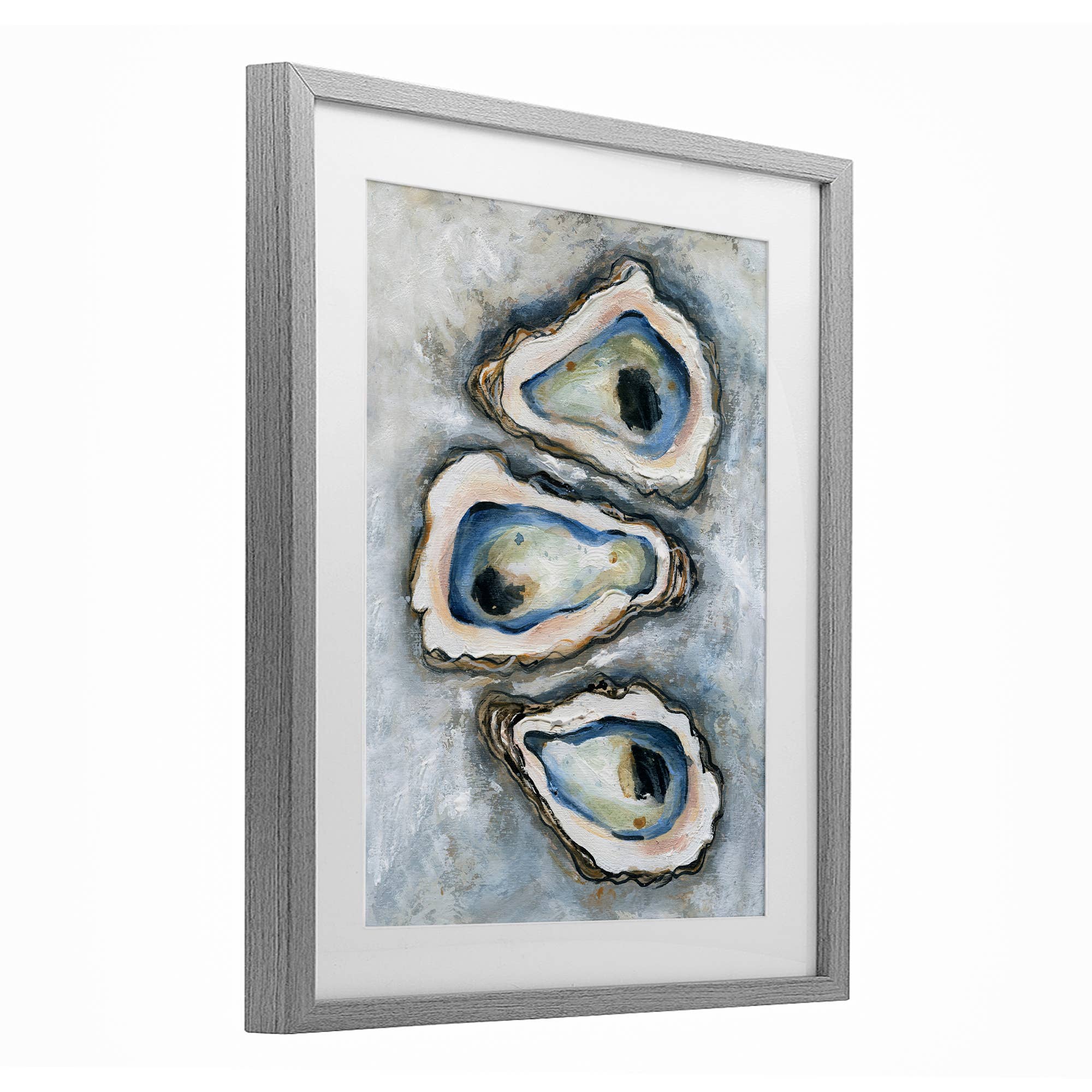 Stupell Industries - Wholesale Wall sign - Oyster Bar Trio - Print Under Glass Wall Art9