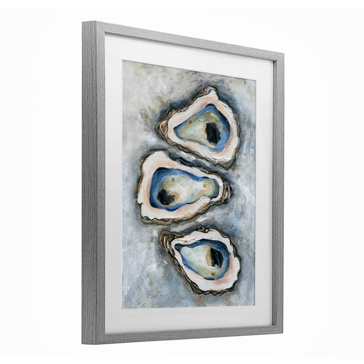 Stupell Industries - Wholesale Wall sign - Oyster Bar Trio - Print Under Glass Wall Art9