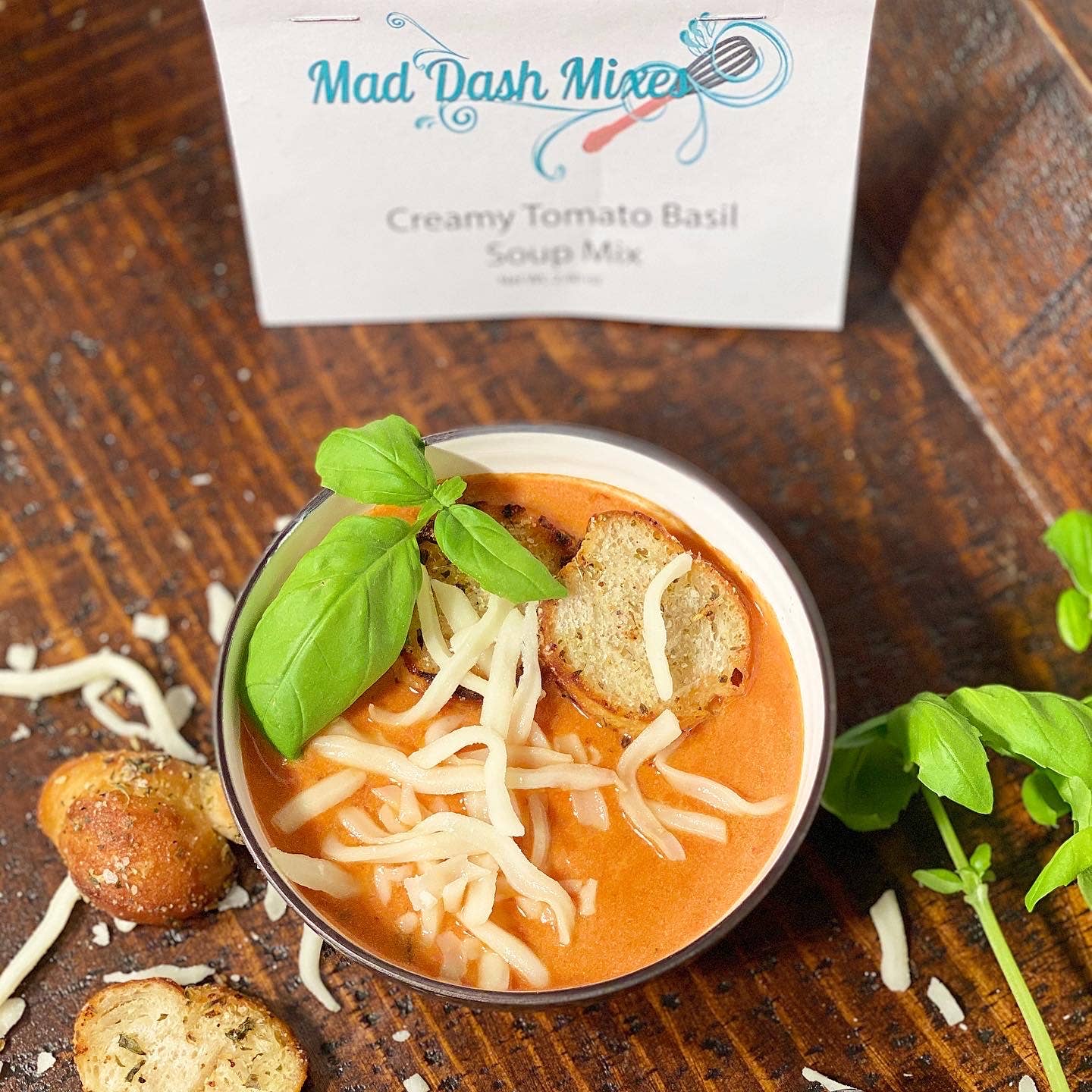 Mad Dash Mixes - Wholesale Soup - Creamy Tomato Basil1