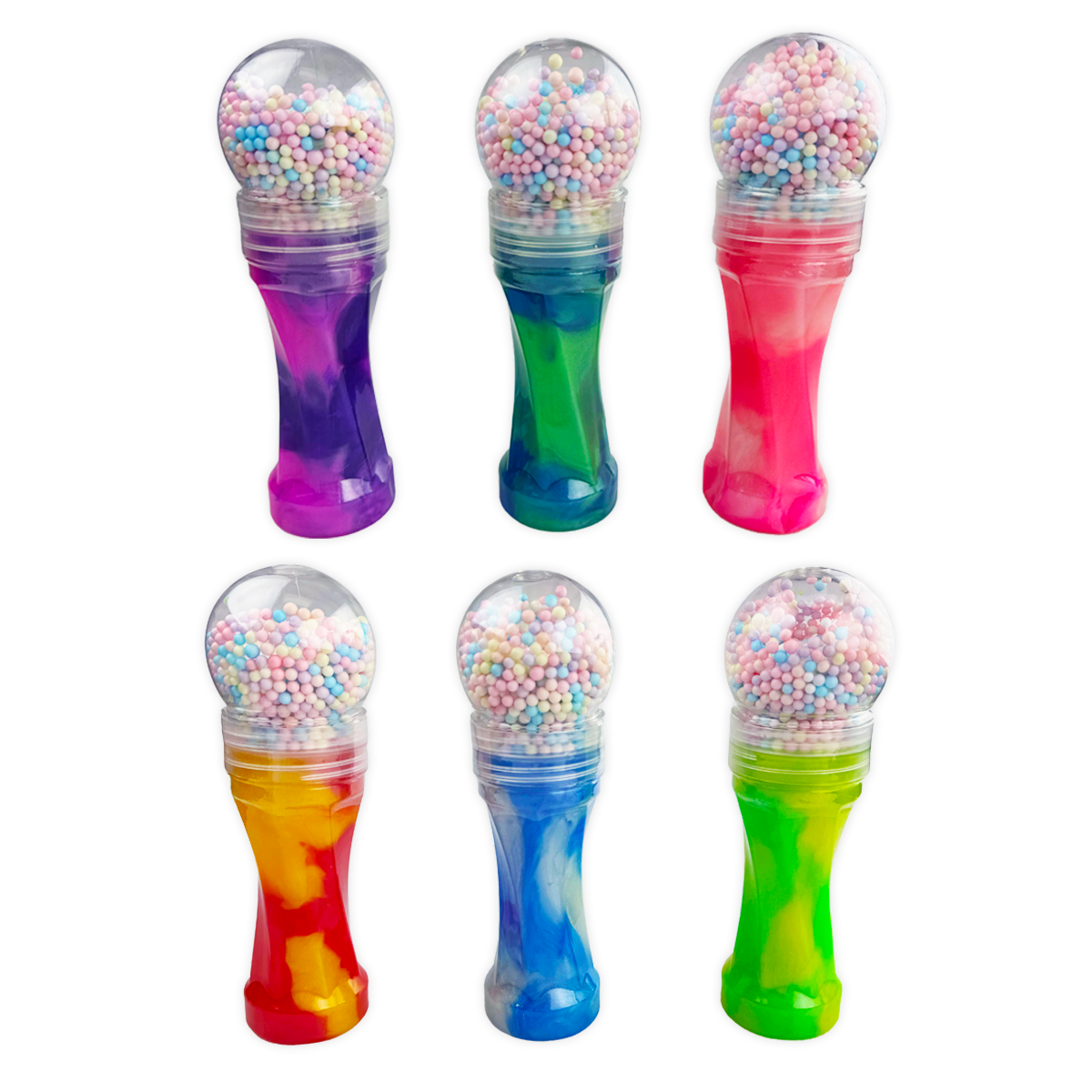 Novelty Brands - Wholesale Putty/Slime - Kids - Fun Doh Fidget Foam Ball Slime Toy - 12/Display1