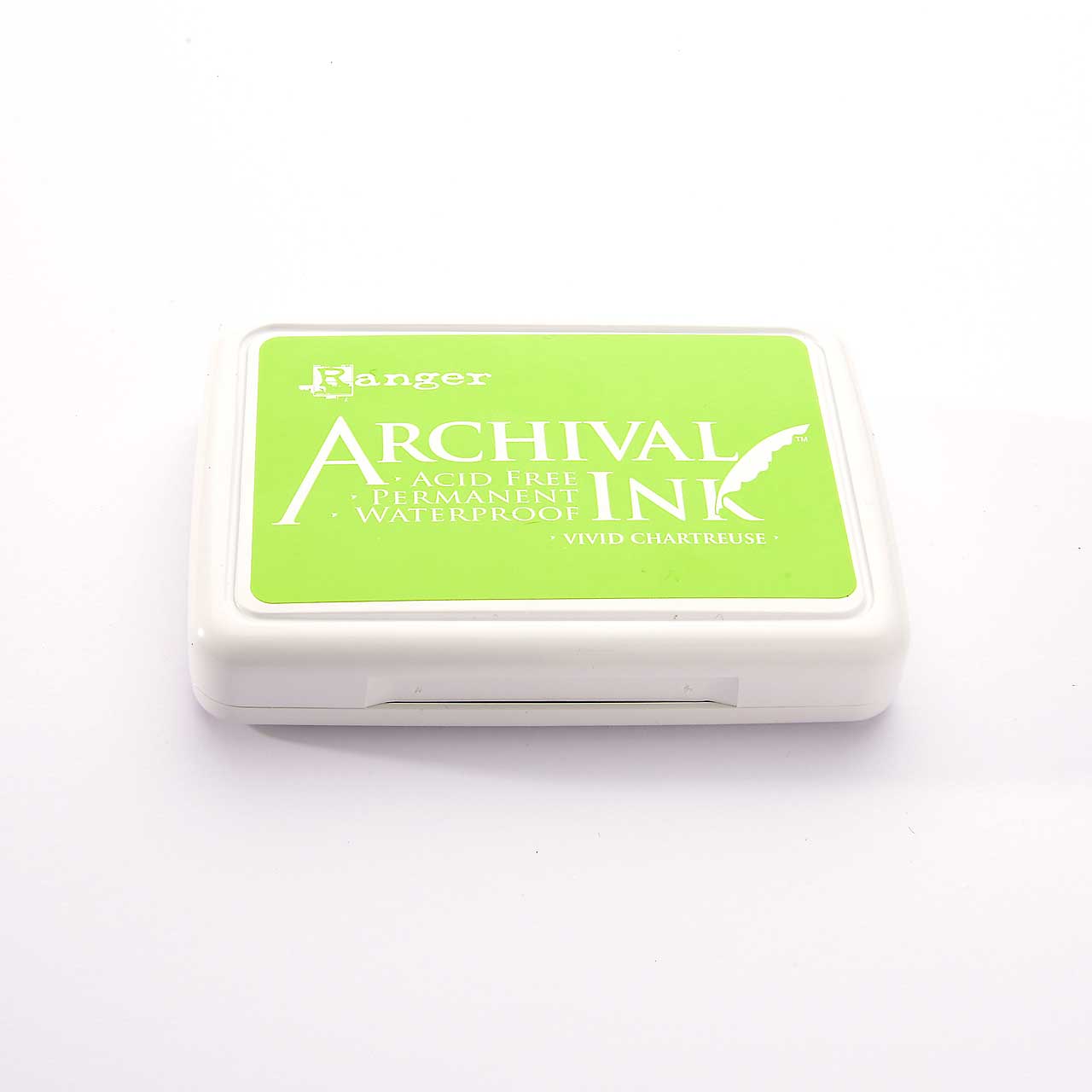 Heindesign - Wholesale Rubber/Decorative Stamp - Stamp pad - Vivid Chartreuse Green
