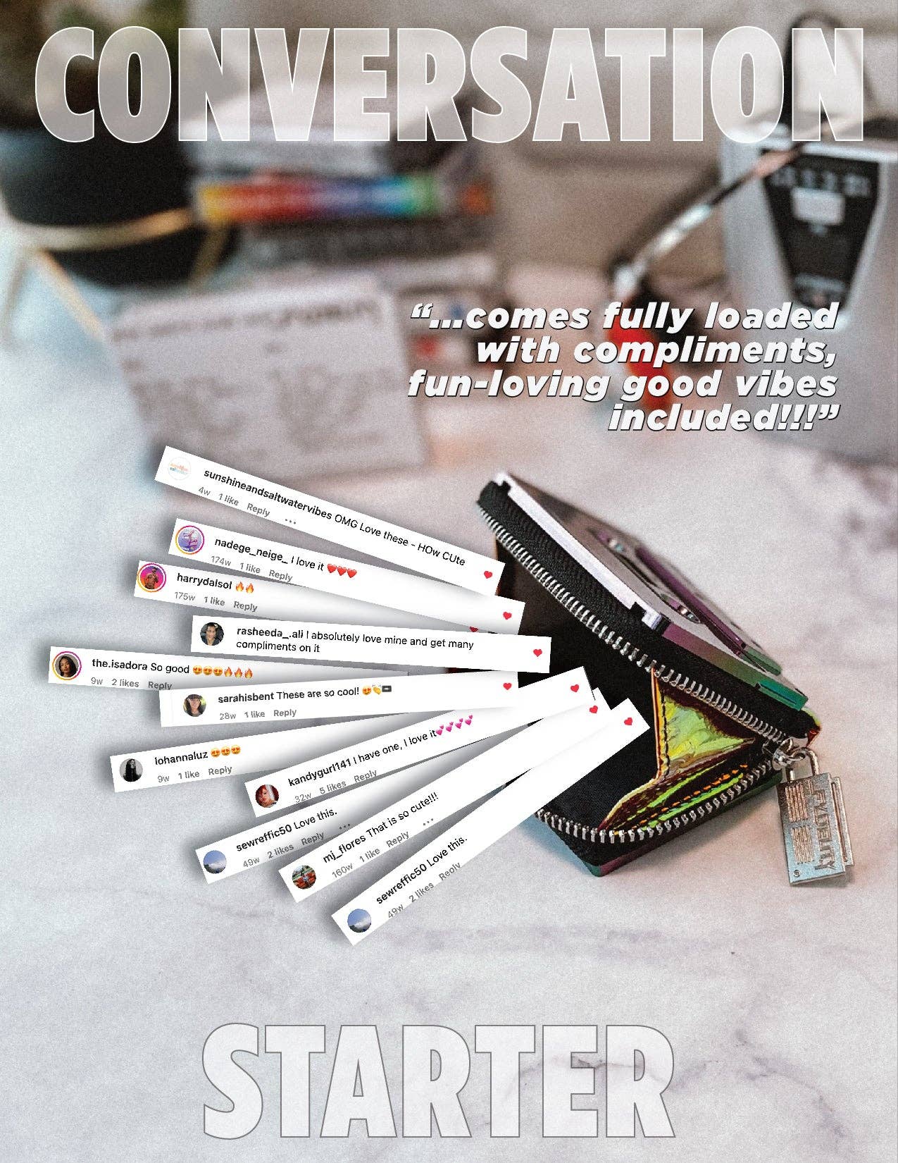 Fydelity – wholesale Plånbok - Unisex – 70271: Kassettbandsplånbok | Elektrogrön Krom7