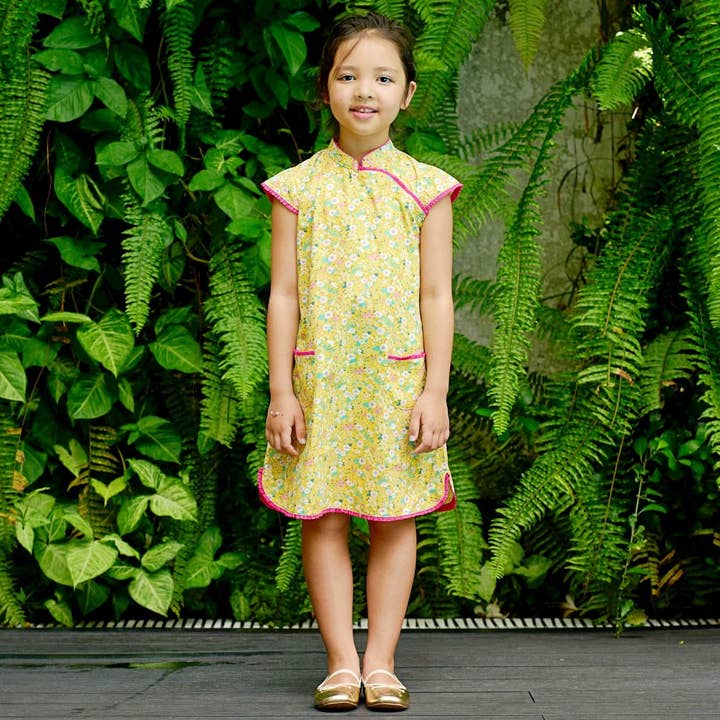 ANNAM floreale giallo per la vendita all'ingrosso da parte di La Faute A Voltaire