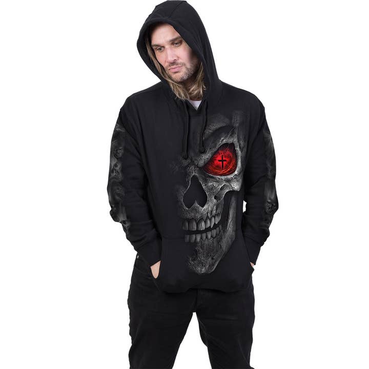 Spiral - Wholesale Hoodie – Men's - DEATH STARE - Hoody Black2