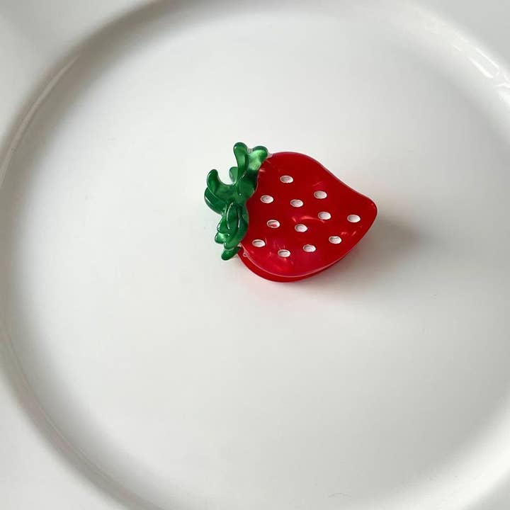 SoapElenGlen - Wholesale Hair clip – Women’s - Marine Animal Series Hair Clip, Acetate Fruit Mini Claw Clip3