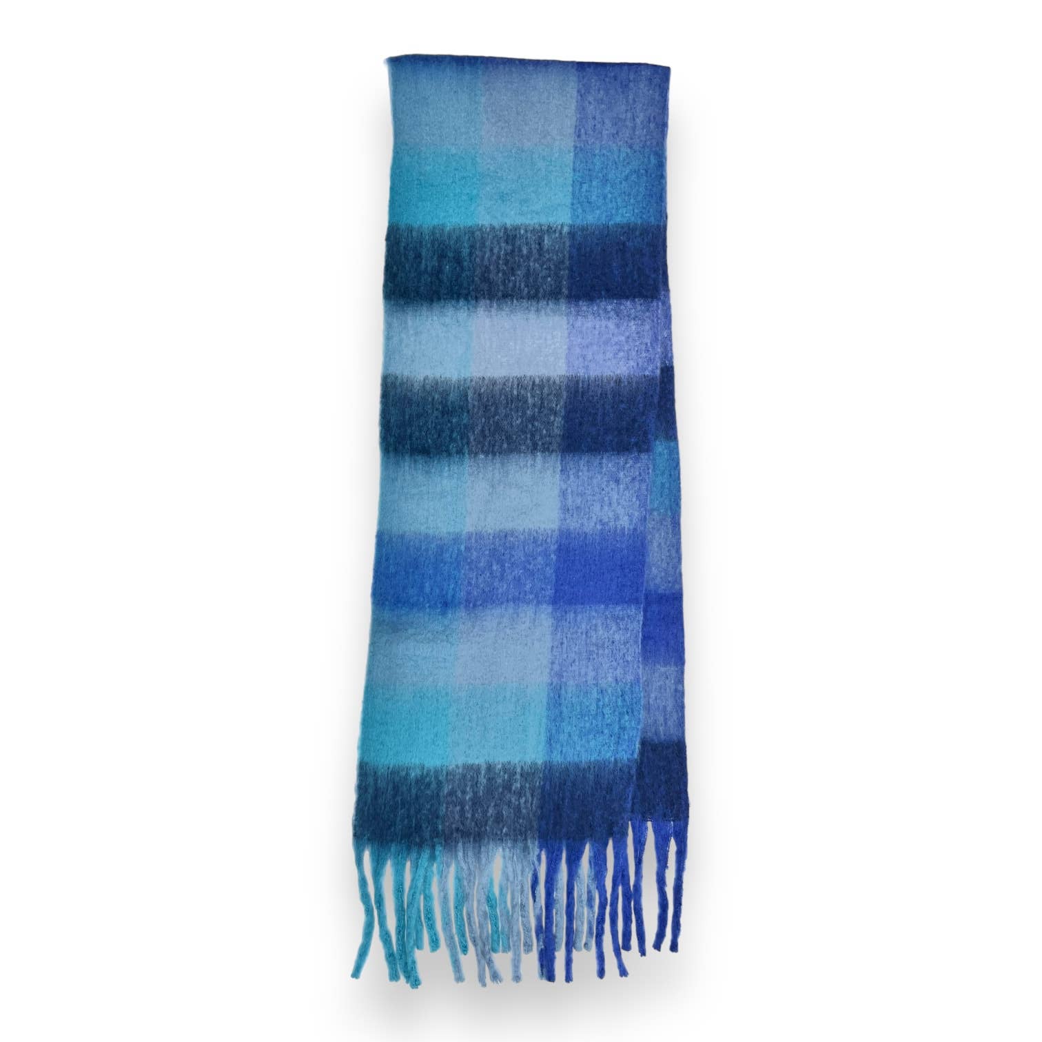 London Scarves - Vendita all'ingrosso Sciarpa - Donna - Sciarpa in morbido tessuto a quadri, 16 colori, rifinita con nappine42