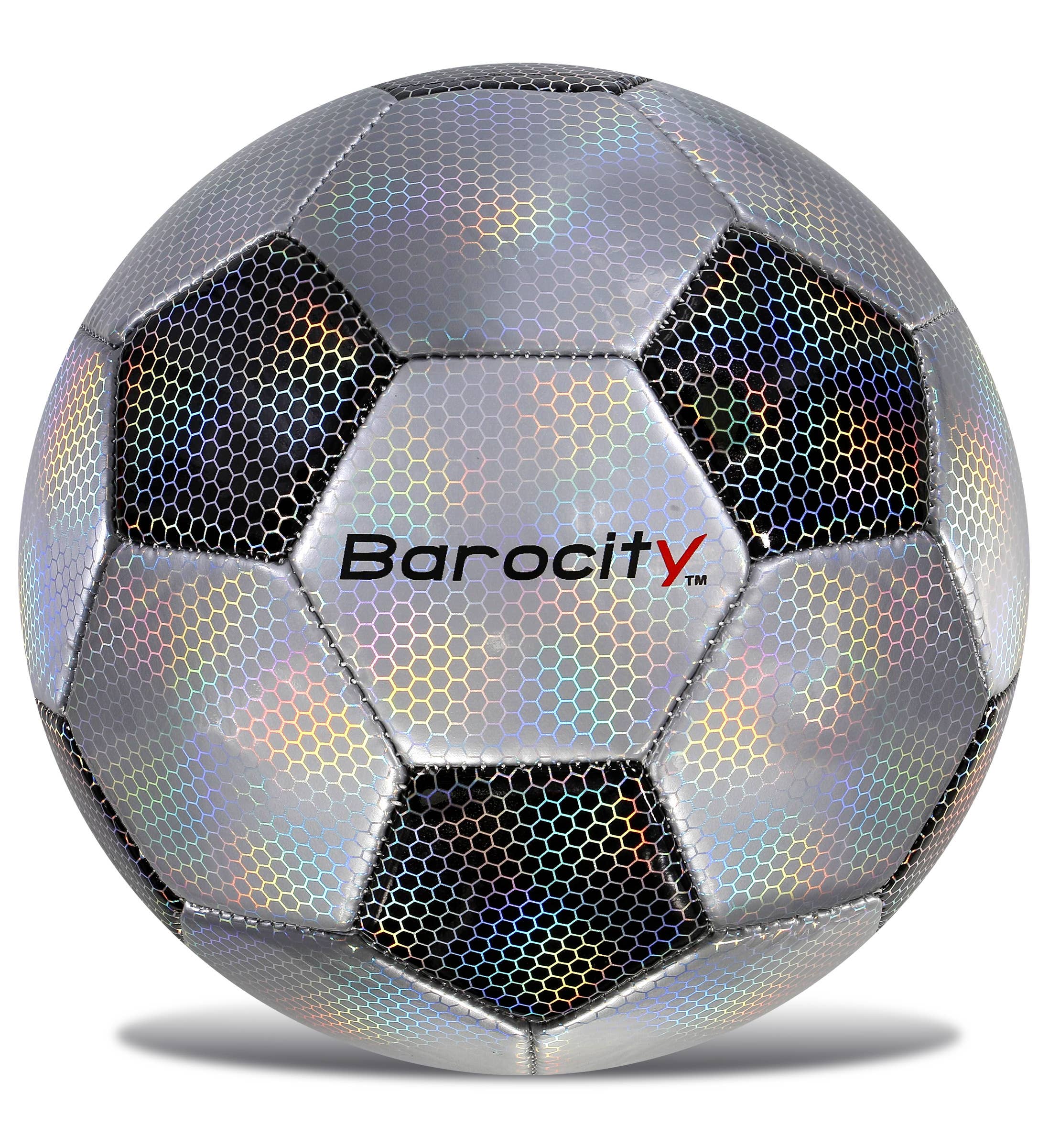 Cota Global - Wholesale Sports ball - Soccer Ball - Classic Black & Silver Modern Pattern - Size 50