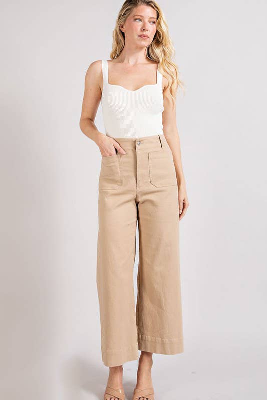 Peace Love Line – Großhandel Hose – Damen – SLH9504 PLUS - PLUS WEICH GEWASCHENE WEITE HOSE21