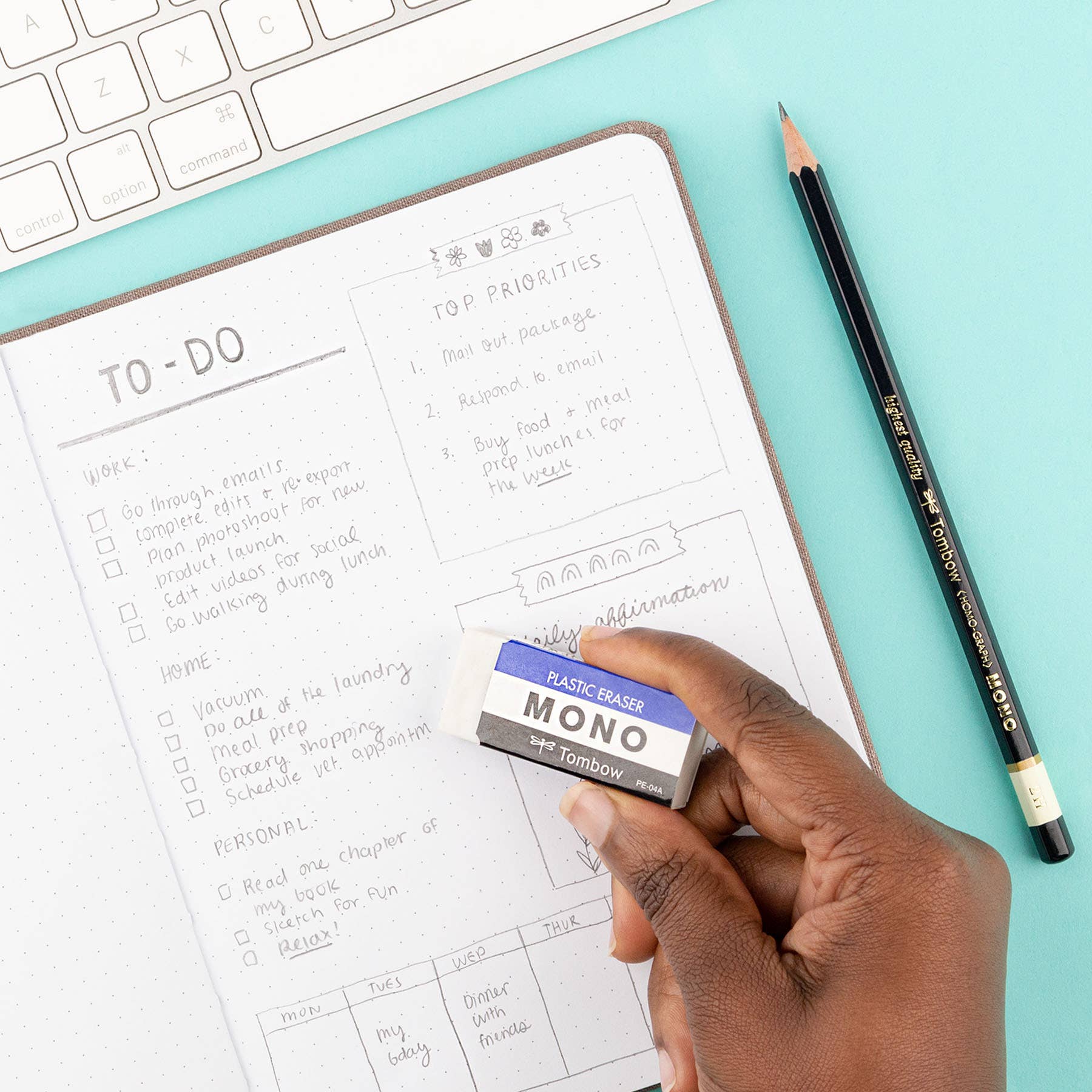 Tombow - Vente Gommes - Mono Gomme : Moyen - Boîte d'affichage de 30 pièces4