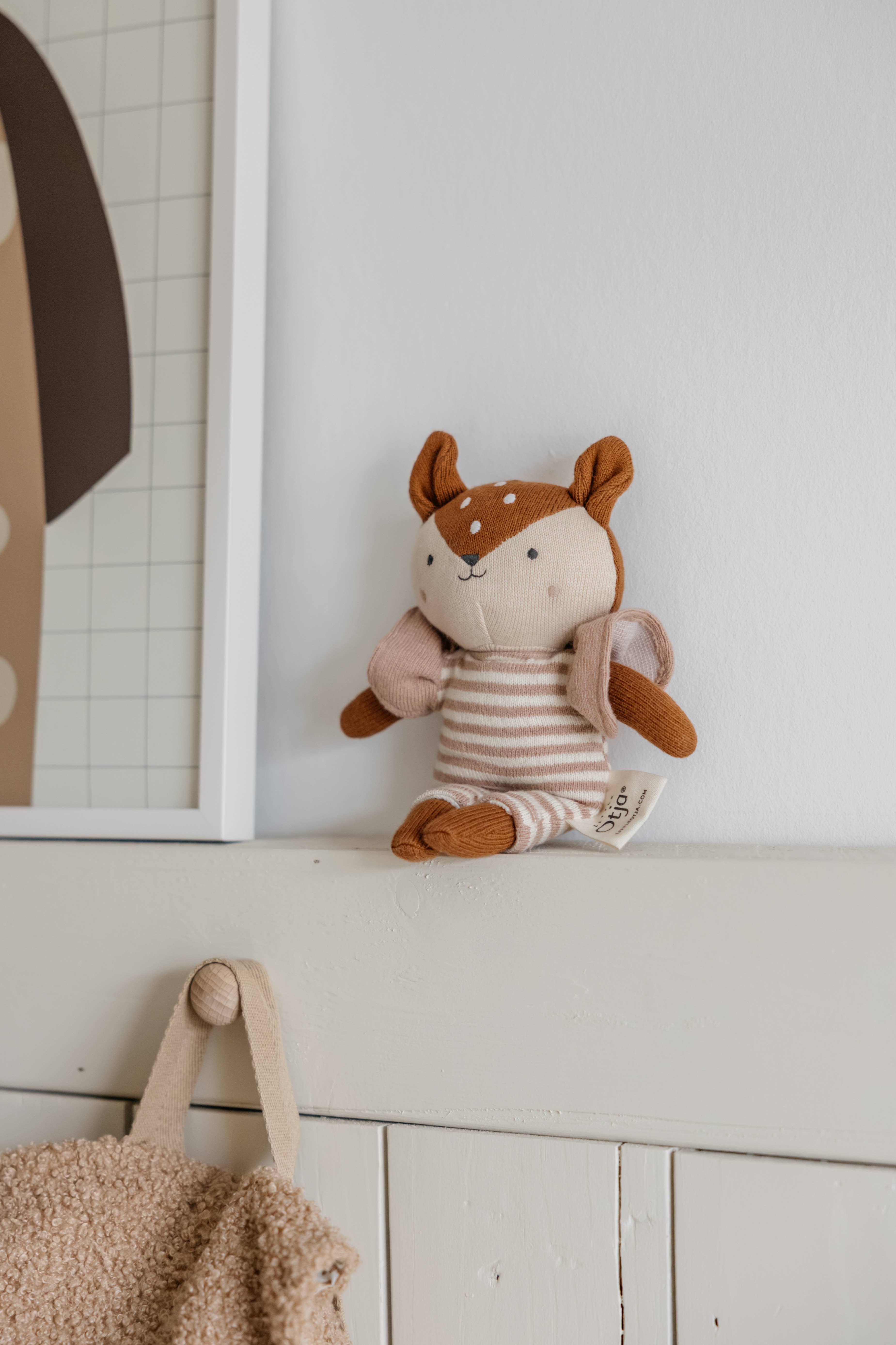 Little Otja - Wholesale Stuffed/Plush Toy - Kids & Baby - Knitted Deer Stuffed Animal – Soft Plush Baby Shower Gift1