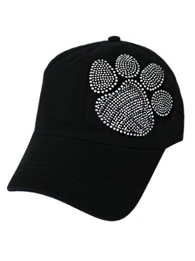 Berretto da baseball con strass a forma di zampa di pallavolo per la vendita all'ingrosso da parte di Cap Zone