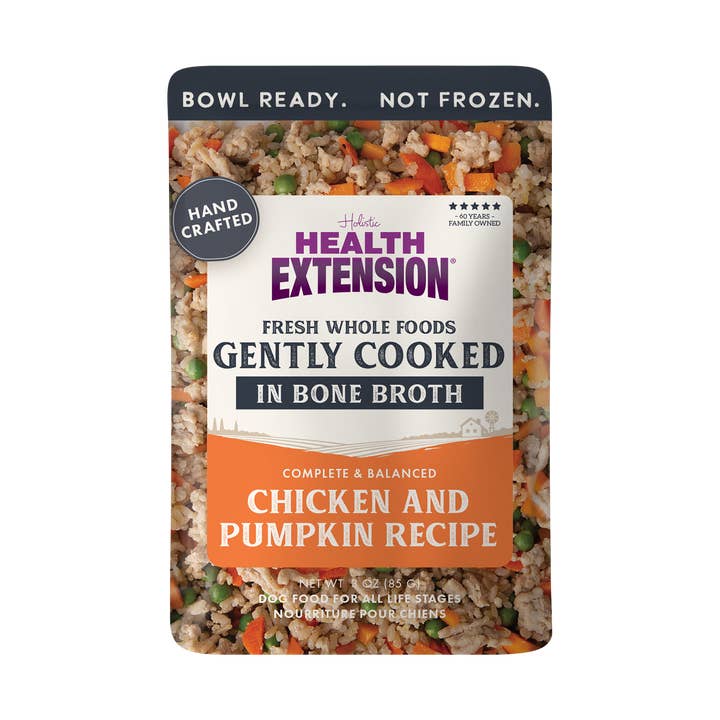 Health Extension Pet Care - Wholesale Pet Food - Dog - Gently Cooked Chicken And Pumpkin Recipe2