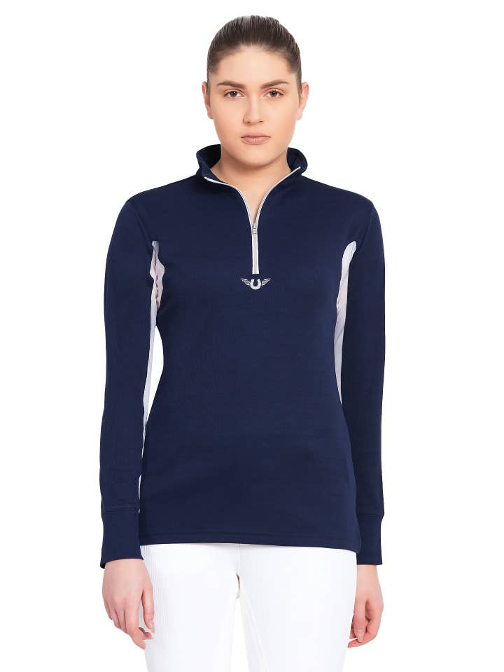 JPC Equestrian - Wholesale Athletic top – Women′s - TuffRider Ladies Ventilated Technical Long Sleeve Sport Shirt18