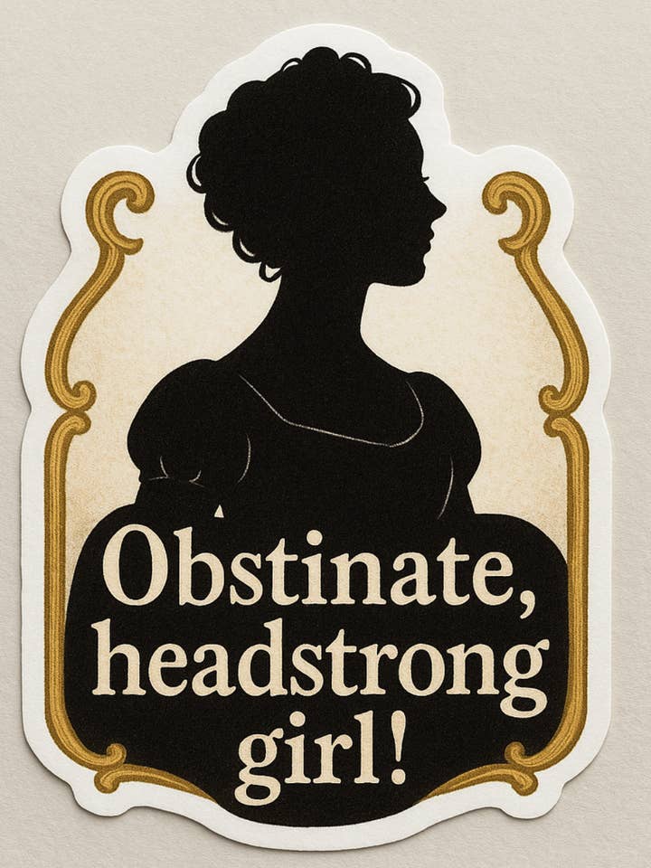 Elizabeth sticker voor wholesale door The Bookclub Boutique