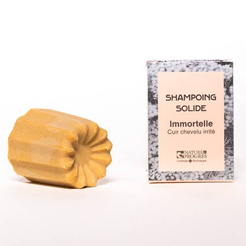 Immortelle Solid schampo 60g för wholesale av les simples et divines, bio et corse