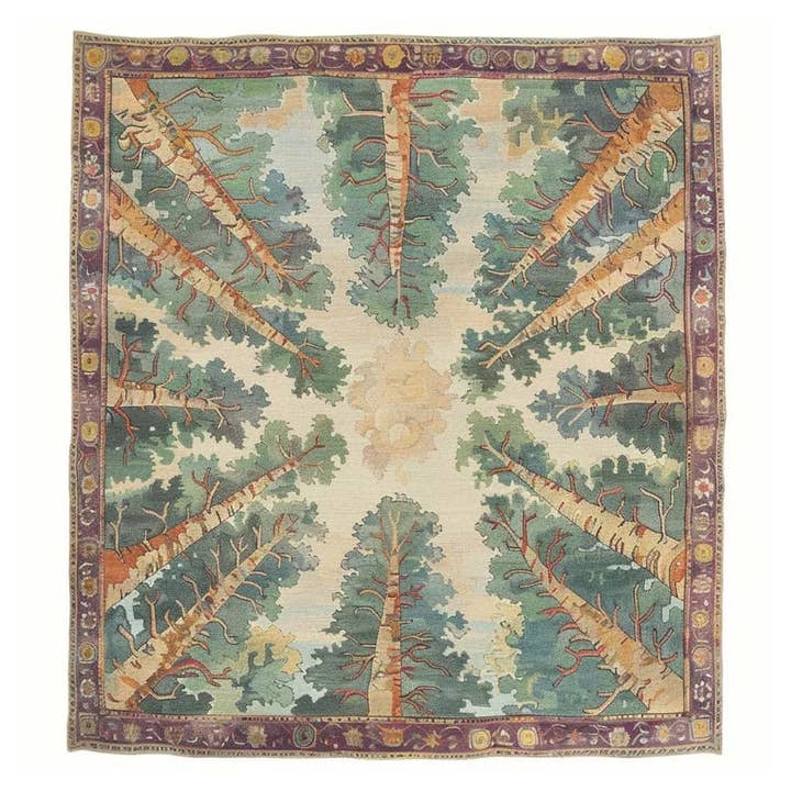 Woodland Charm Hand Tufted Rug for wholesale by Maia Homes