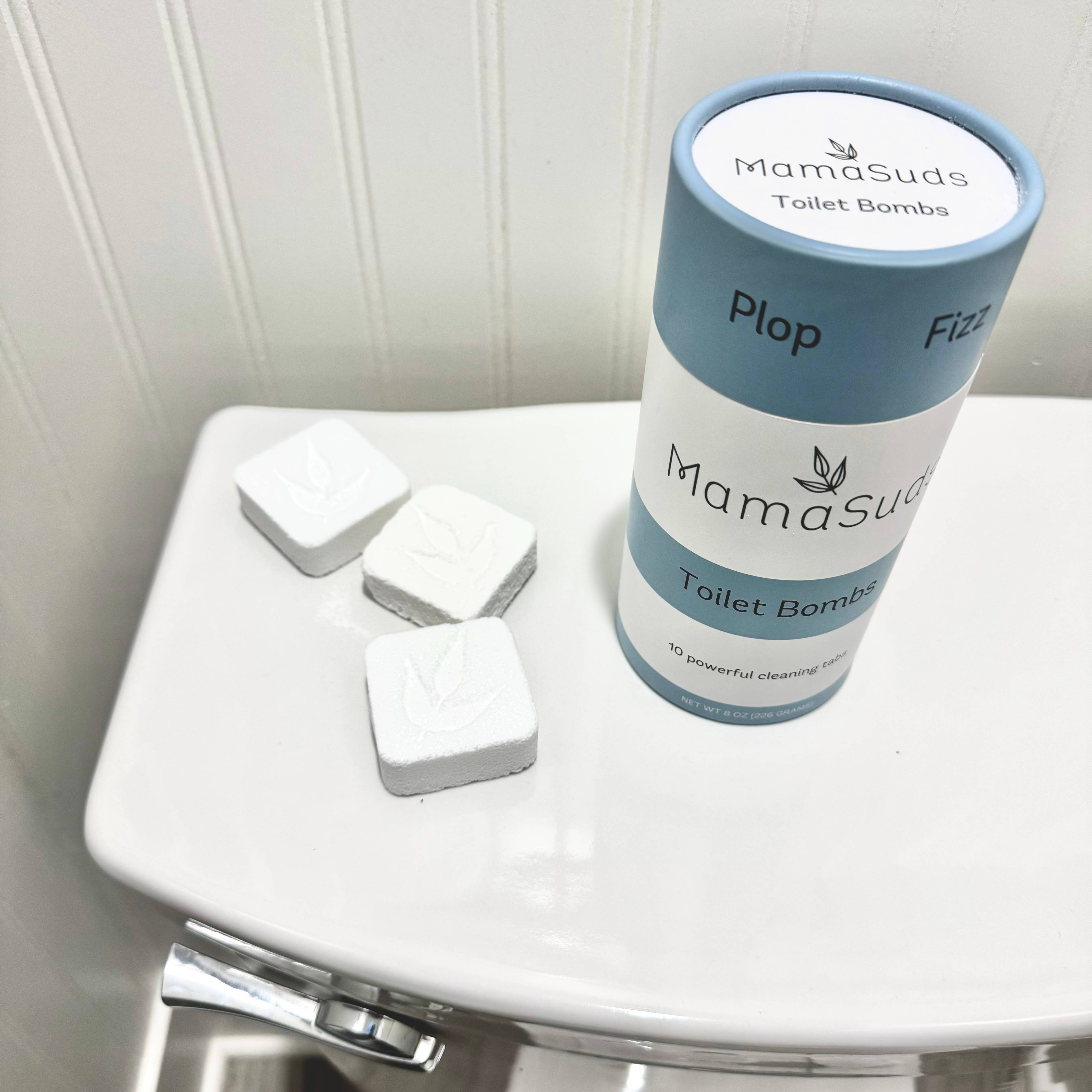 MamaSuds | Non-toxic Household Cleaners + Real Soap - Wholesale Toilet Cleaner - Toilet Bomb Cleaning Tabs7