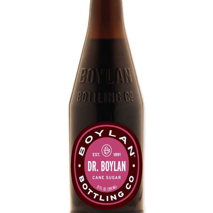 Boylan Dr. Boylan, 12fl oz, 12ct Glass Bottles for wholesale by Grandpa Joe's Candy Shop