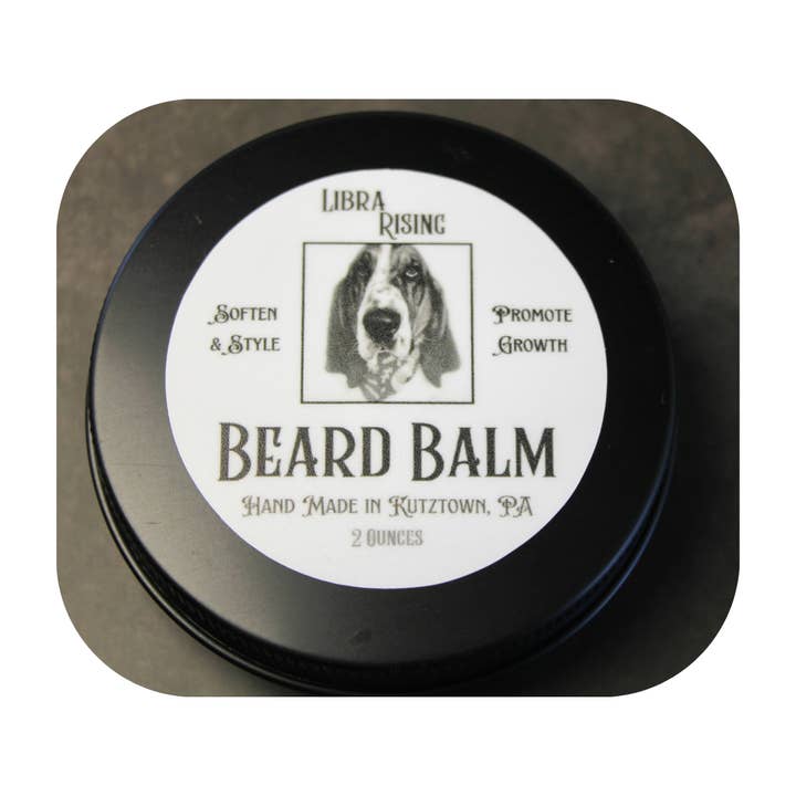 Bálsamo para Barba de Hombre 2oz Aroma a Pólvora para venta al por mayor de LibraRising LLC
