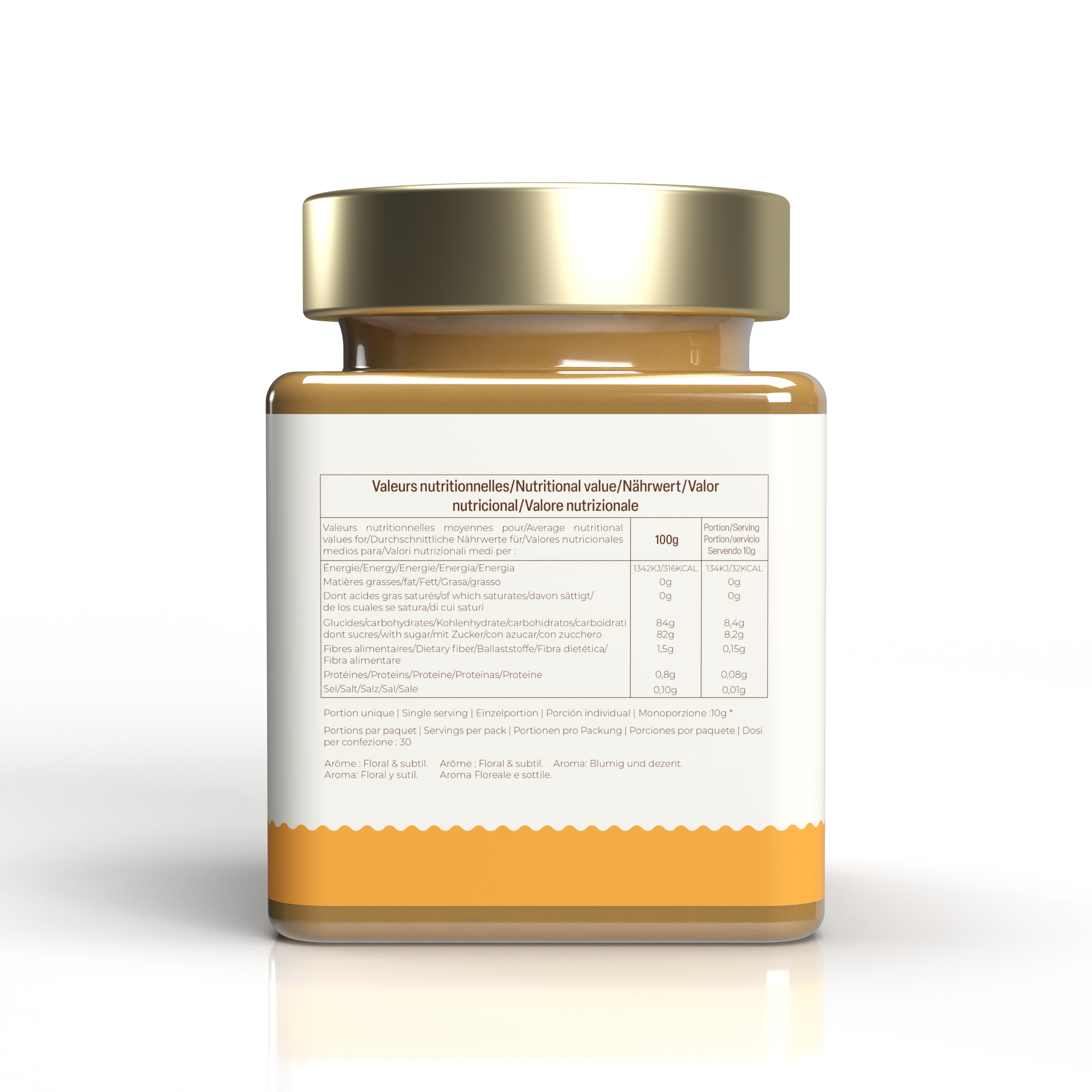 Zayti L.T.D.M – Mel por atacado – Mel Branco da Rússia: Sabor Excepcional 300 g6