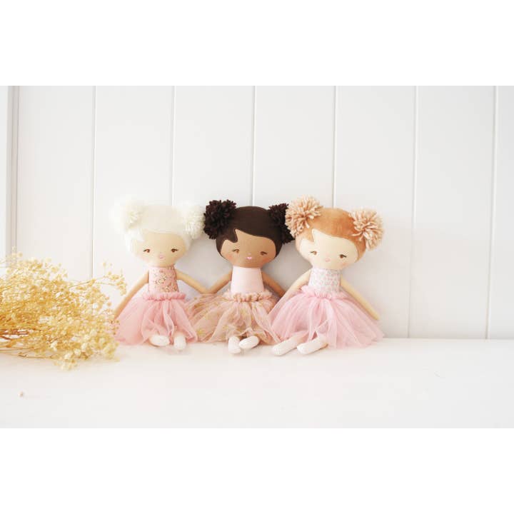 Alimrose - Wholesale Doll – Kids - Madison Ballet Doll 35cm Pink Gold Star2