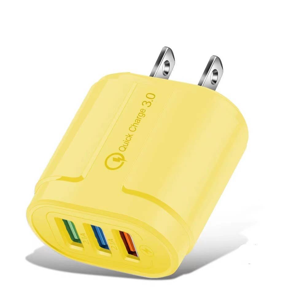 Tech Trendz - Wholesale Voedingsadapter/oplader - 3 USB-adapter voor snelopladen6