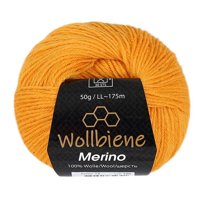 Wollbiene - Wholesale Yarn - wool bee merino knitting wool crochet wool12