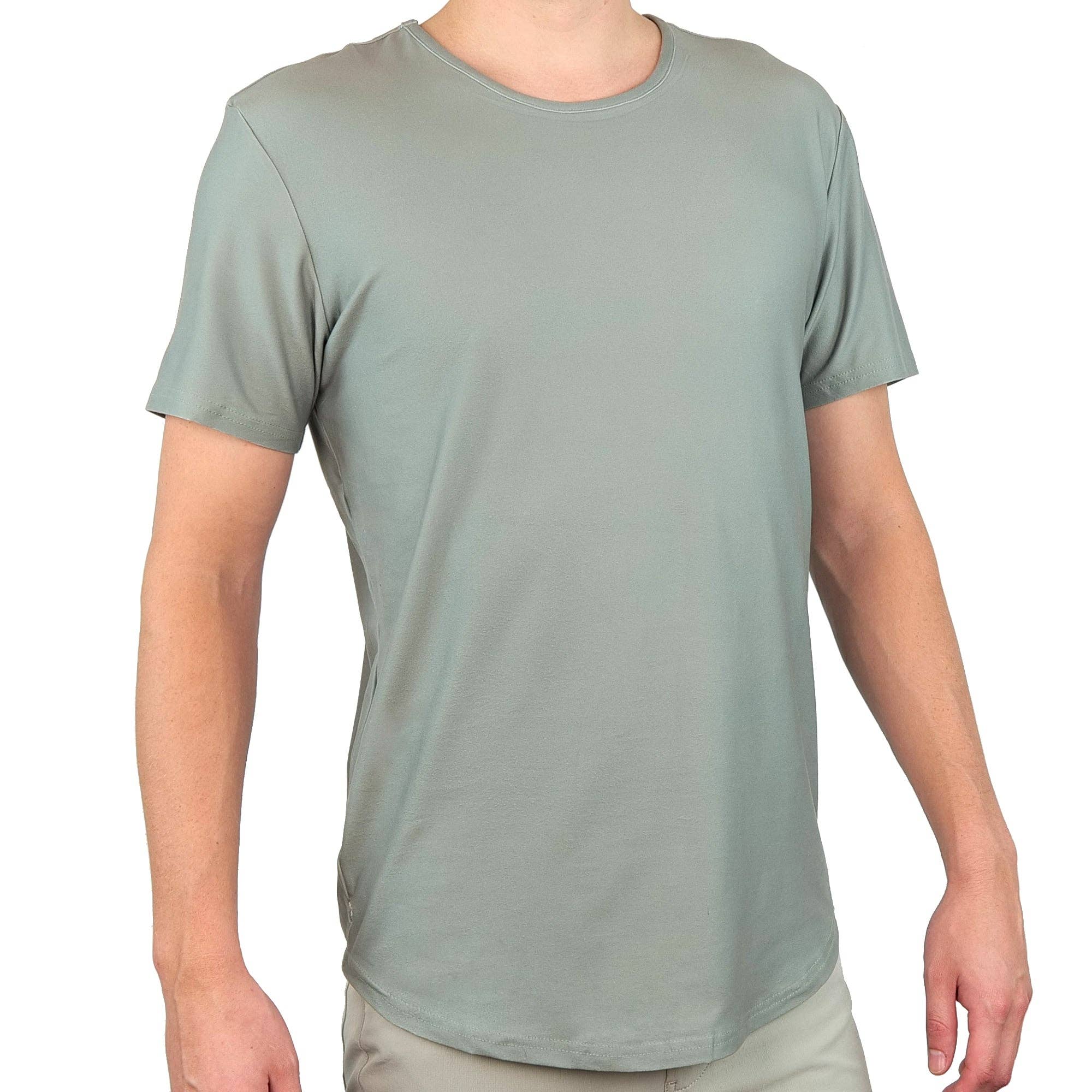 USA Palm – wholesale T-shirt – men's – Premium Crew Curve Hem Short Sleeve32