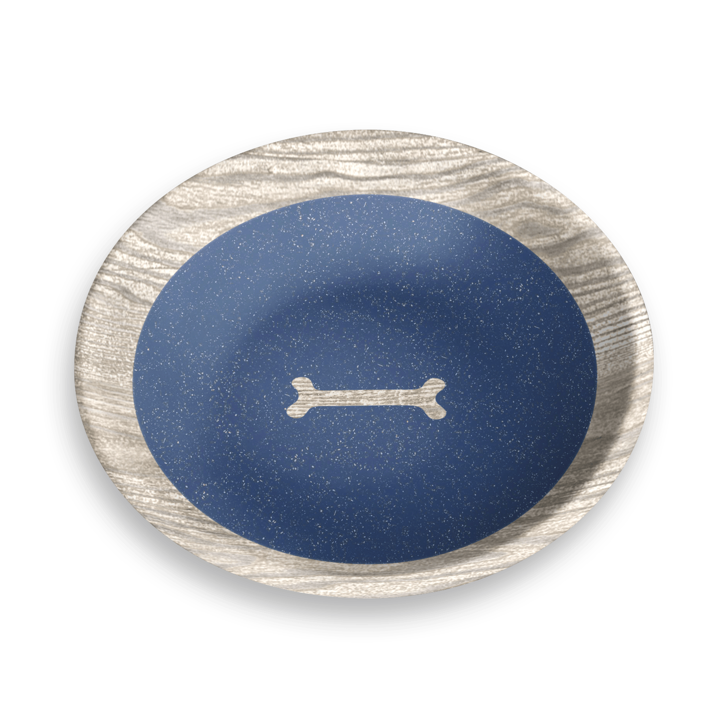 Abode Homewares by TarHong - Vente Gamelle – chat et chien - Bol anti-dérapant pour animaux en chêne français en mélamine avec poudre de bambou2