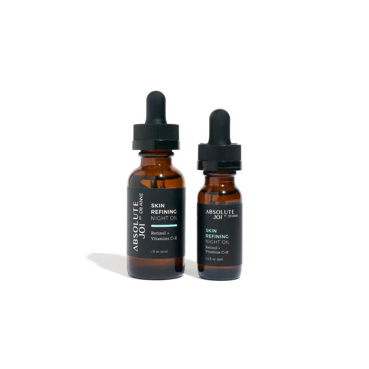 AbsoluteJOI Skincare - Vendita all'ingrosso Olio viso - Olio da notte per la raffinazione della pelle Retinol Plus Vitamin C - Vendita all'ingrosso3