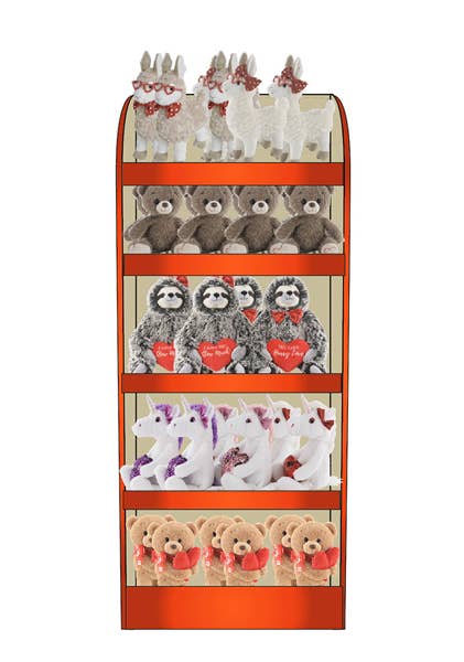 The Petting Zoo - Wholesale Stuffed/Plush Toy - Kids & Baby - Val 2021 Shipper0