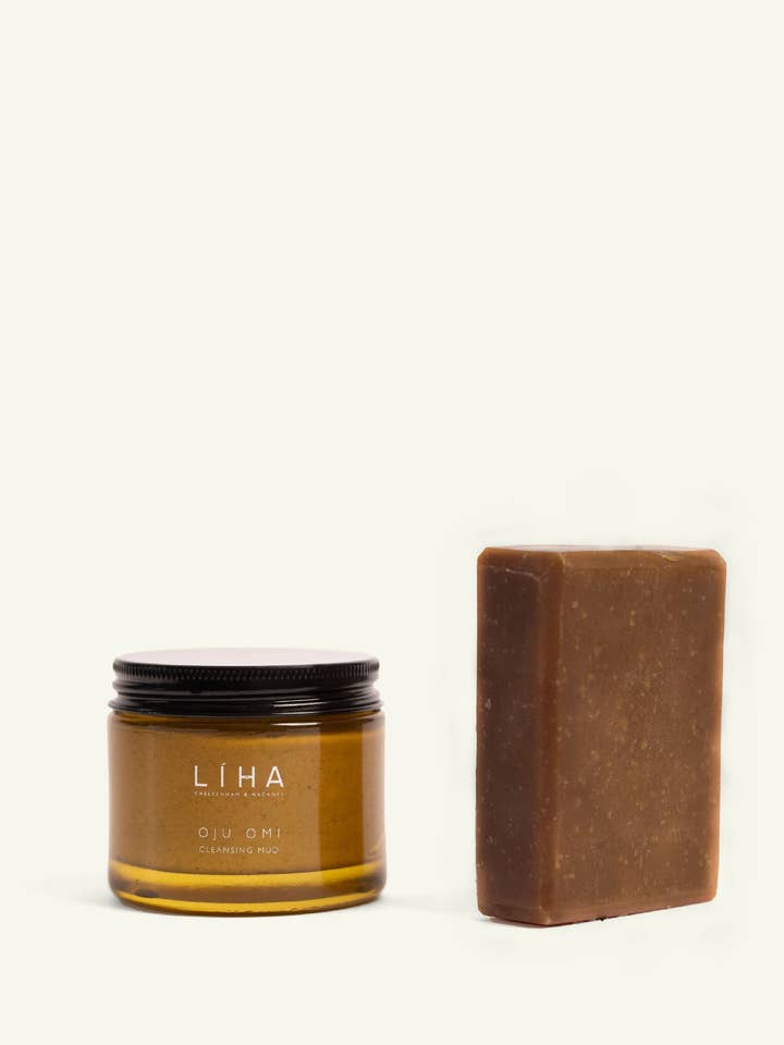 GLOW DUO SET | MUD CLEANSER/MUD MASK+ SOAP for wholesale by LIHA Beauty