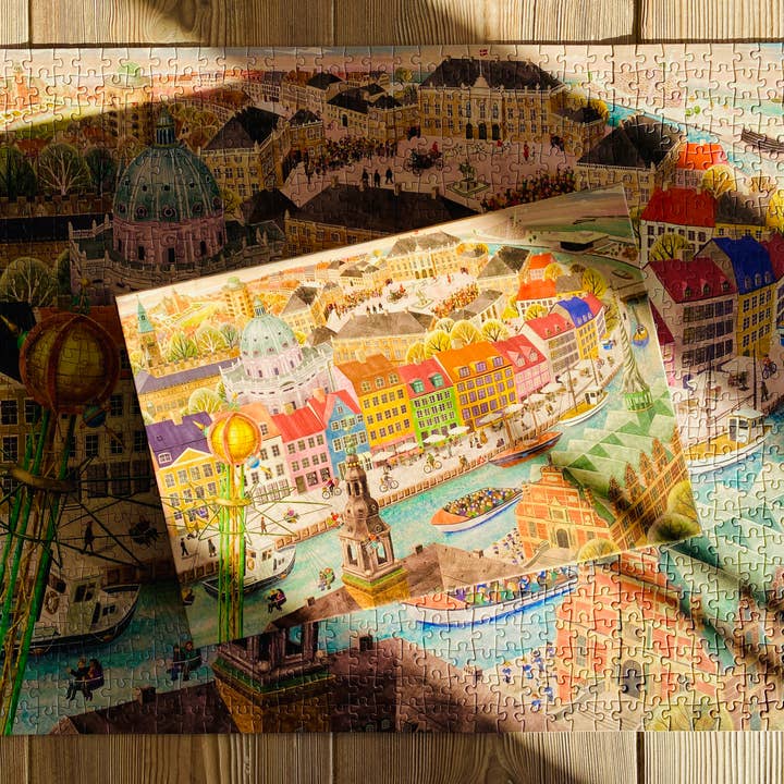 Penny Puzzle - Wholesale Puzzle - Adult - HOME OF A KING 1000 piece jigsaw puzzle