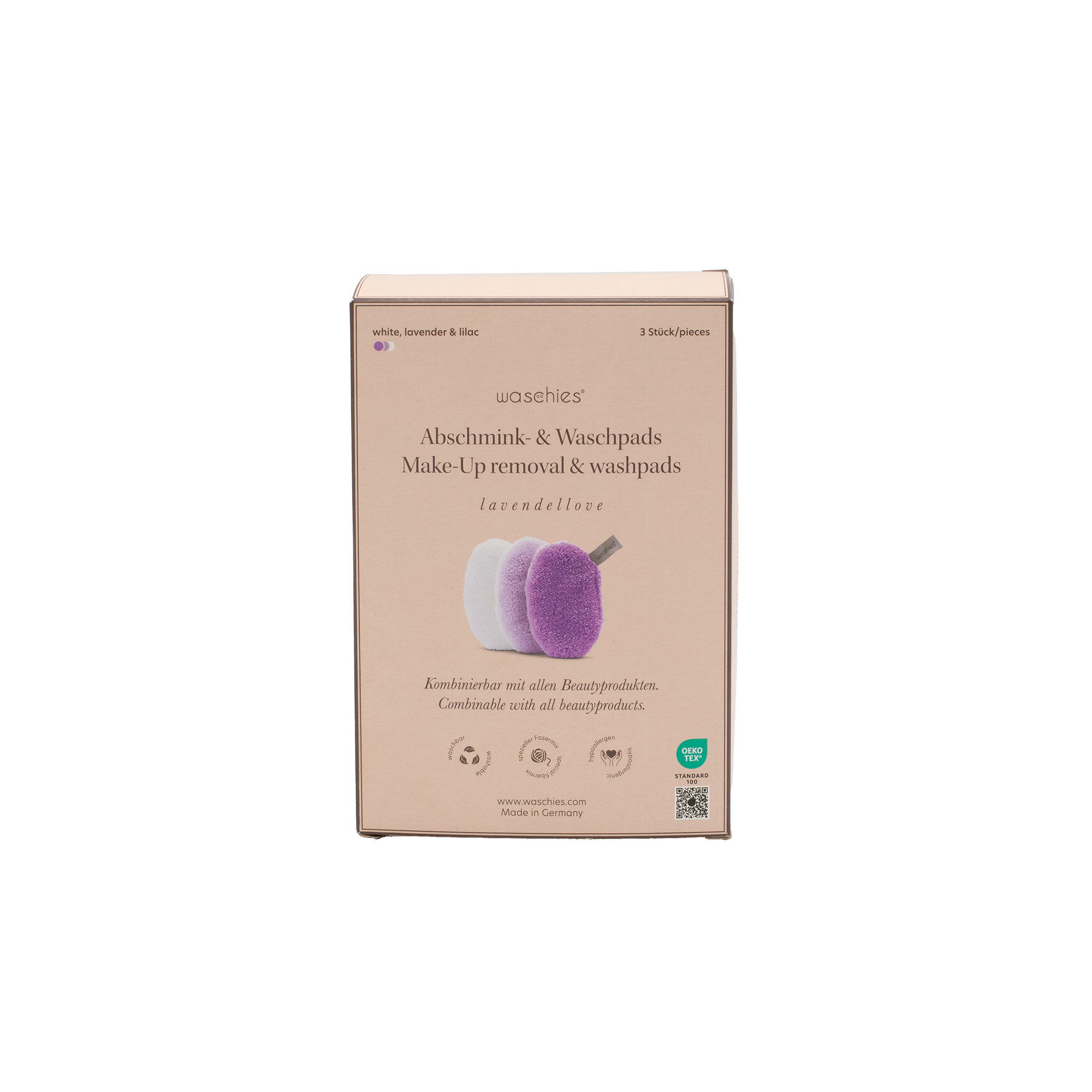 waschies - Venta al por mayor Desmaquillantes - Set de 3 almohadillas desmaquillantes y limpiadoras5