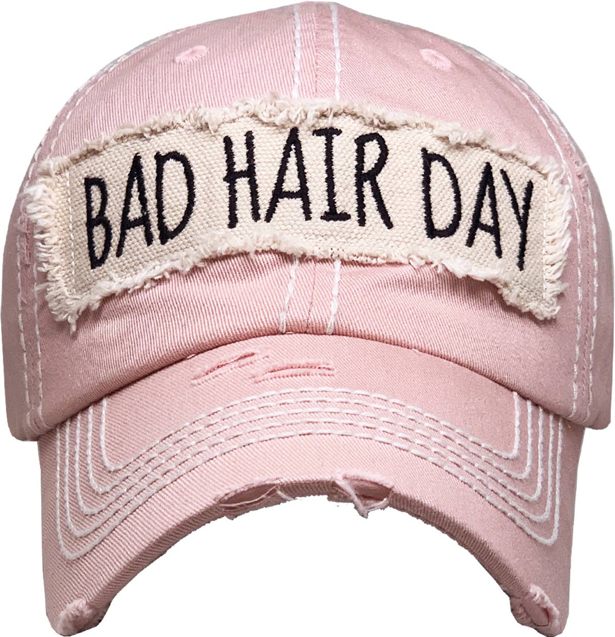 KBETHOS - Vendita all'ingrosso Cappellino da baseball - Donna - Berretto a sfera vintage lavato Bad Hair Day48